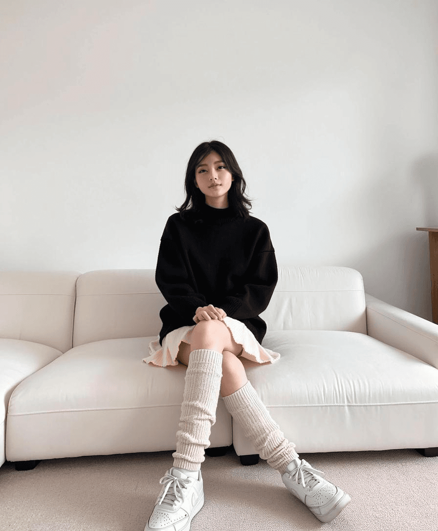 니트레그워머(90877586)_작업사진