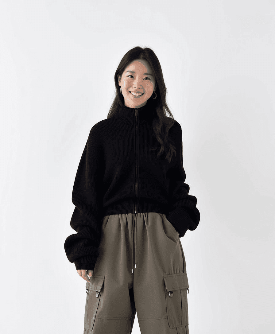 주문폭주)디링다트카고팬츠 오버핏 빅사이즈 유니섹스 조거 데님 다잉 피그(96864392)_작업사진