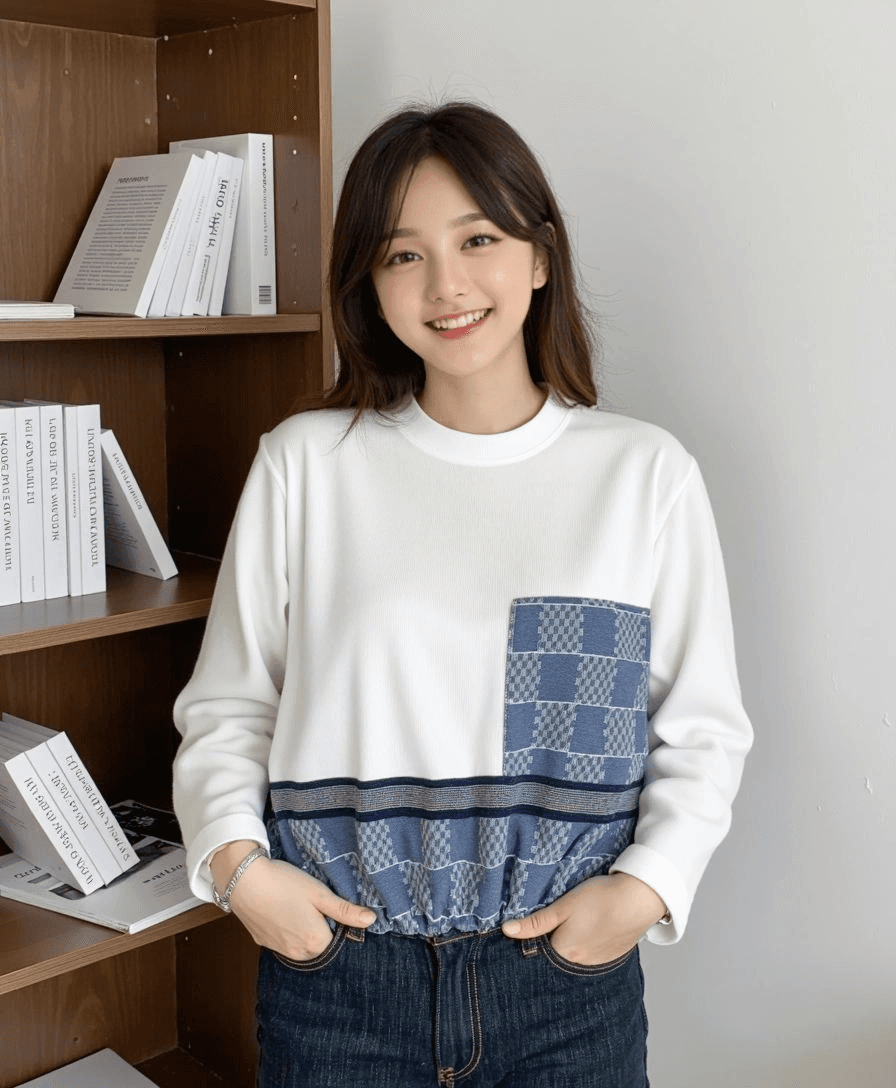 펠리스테잎 긴팔 티(96864423)_작업사진