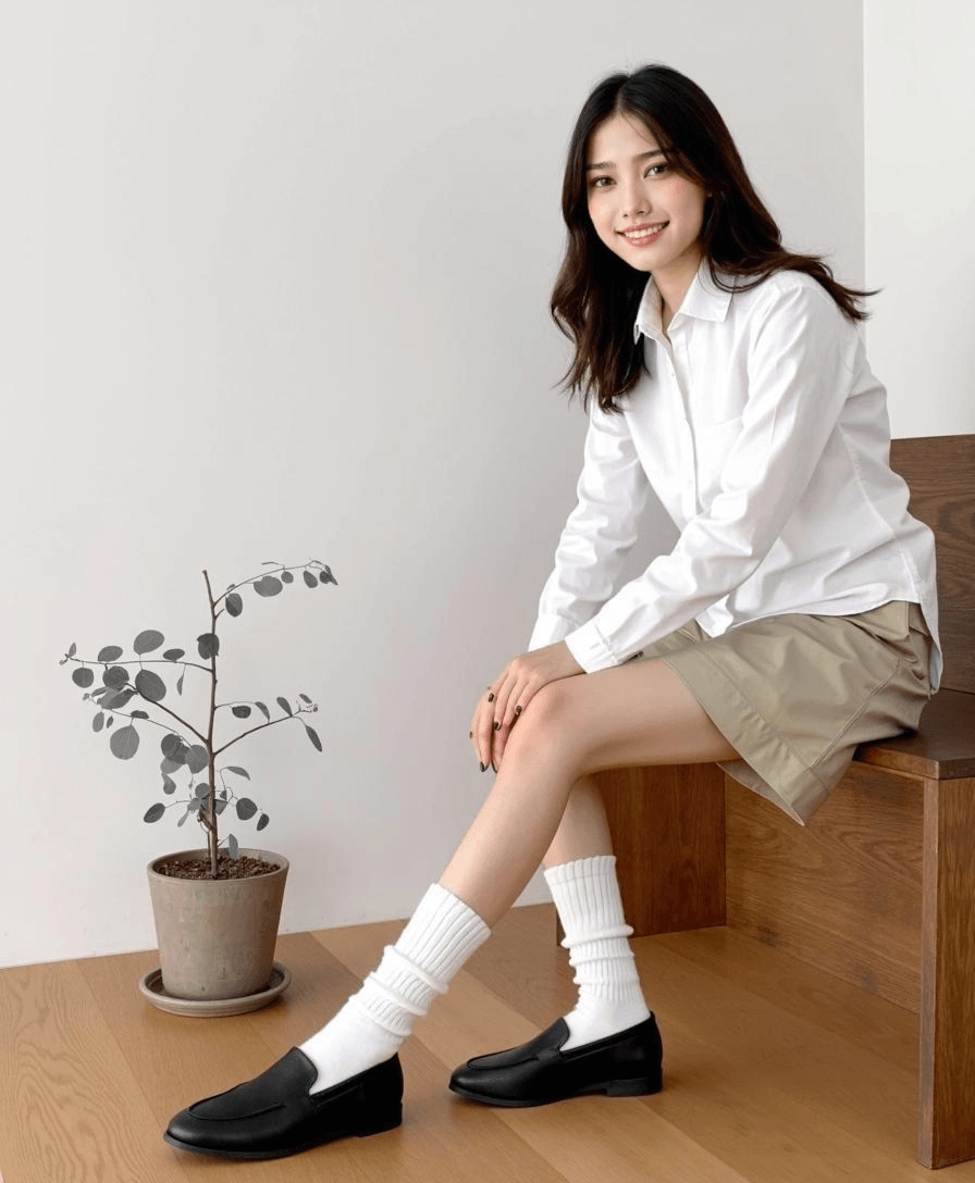 5151 블랙 로퍼(96789343)